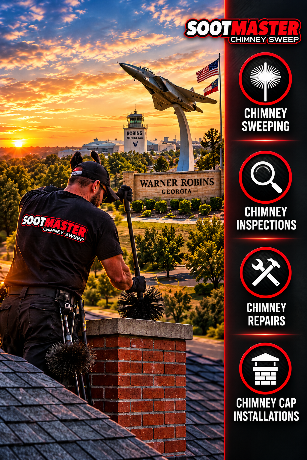 chimney sweep warner robbins